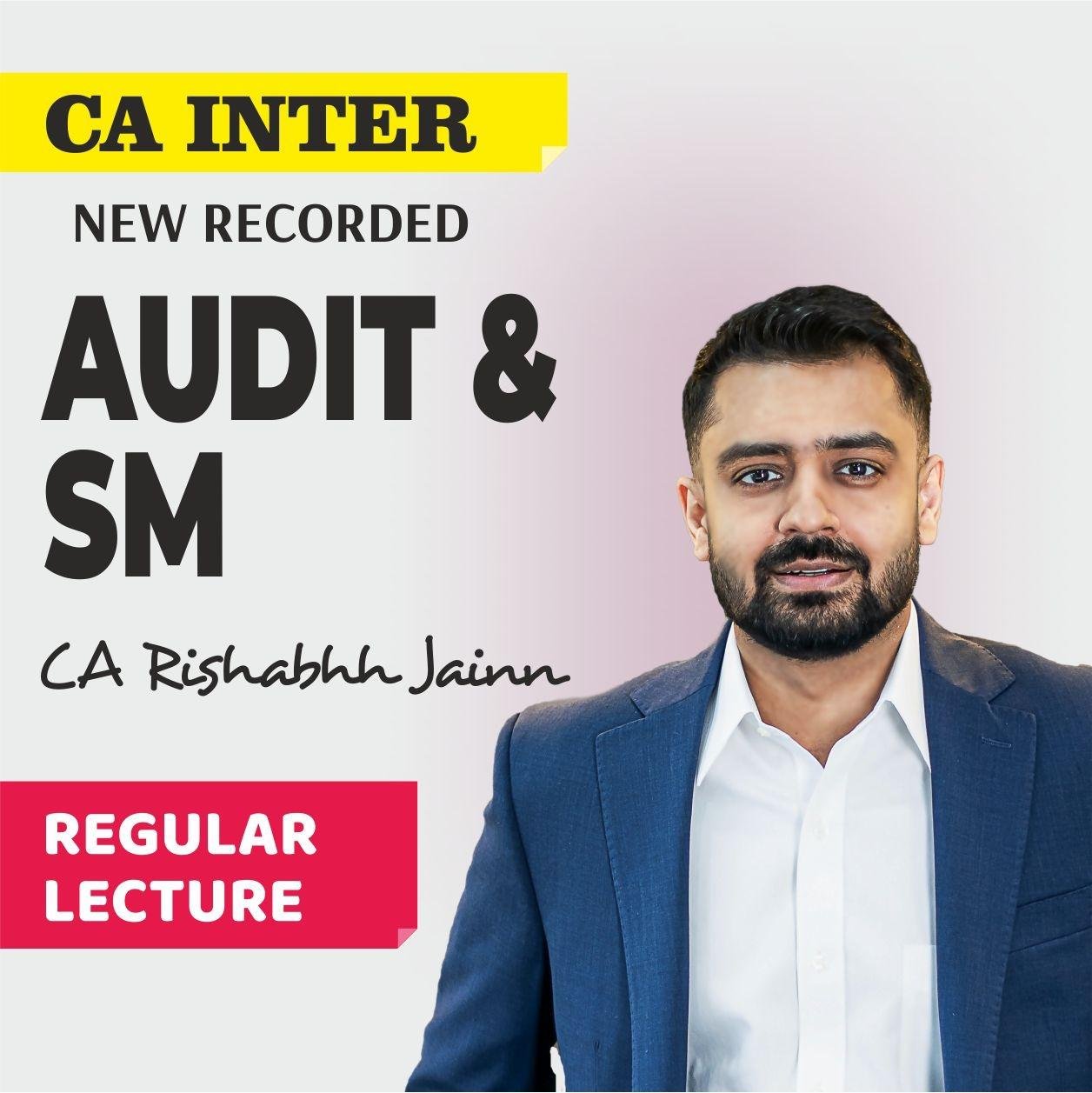 CA Inter Audit & SM Regular Combo